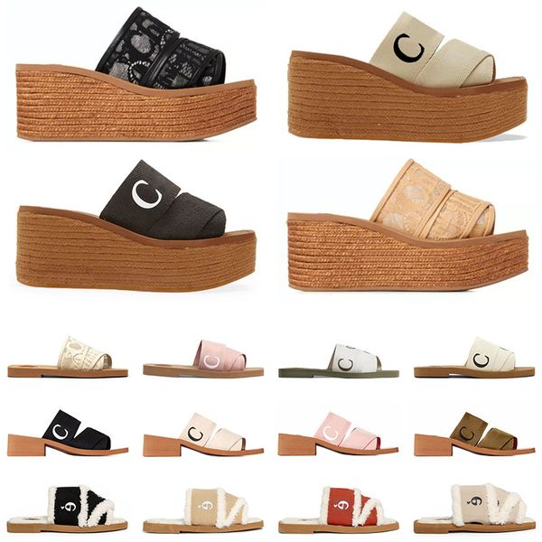 canvas slippers slide flats thick bottom famous woody slippers lace lettering summer luxury designer flat heel sandals leathe eur:35-45, Black
canvas slippers slide flats thick bottom famous woody slippers lace lettering summer luxury designer flat heel sandals leathe eur:35-45, Black