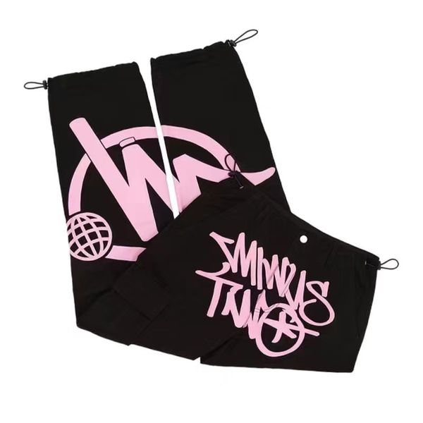 2023 men's pants minus two cargos casual loose straight wide leg trouser streetwear y2k retro high street trend punk rock joggers sugq, Black
2023 men's pants minus two cargos casual loose straight wide leg trouser streetwear y2k retro high street trend punk rock joggers sugq, Black