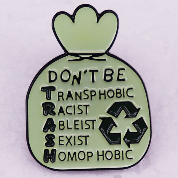 don't be garbage brooch cute anime movies games hard enamel pins collect metal cartoon brooch backpack hat bag collar lapel badges, Blue
don't be garbage brooch cute anime movies games hard enamel pins collect metal cartoon brooch backpack hat bag collar lapel badges, Blue