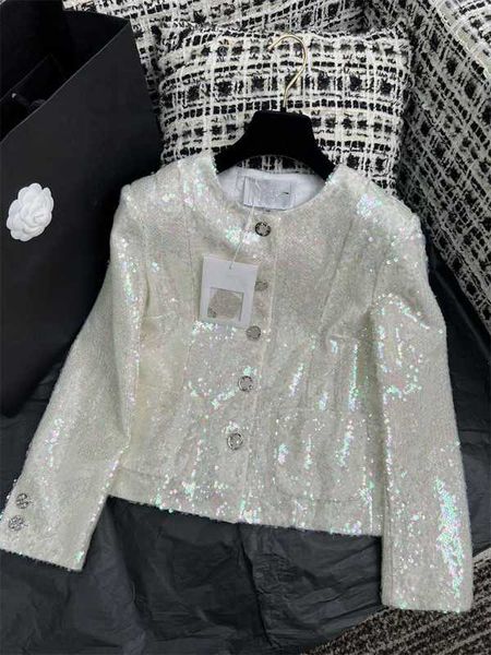 women's jackets designer 2023 summer new chic heavy industry colorful sequins single breasted celebrity ladies short coat women nzgl, Black;brown
women's jackets designer 2023 summer new chic heavy industry colorful sequins single breasted celebrity ladies short coat women nzgl, Black;brown