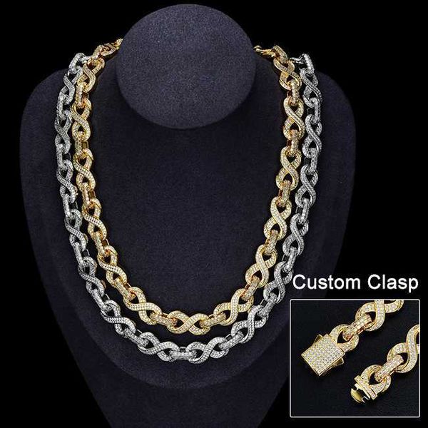 jn56 12mm solid silver gold aaa micro pave diamond infinity link flooded ice bling eight-shaped cuban chain necklace mens
jn56 12mm solid silver gold aaa micro pave diamond infinity link flooded ice bling eight-shaped cuban chain necklace mens