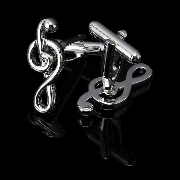 cuff links 2016 new elegant men's glossy music note pattern exquisite cufflinks g220525, Silver
cuff links 2016 new elegant men's glossy music note pattern exquisite cufflinks g220525, Silver