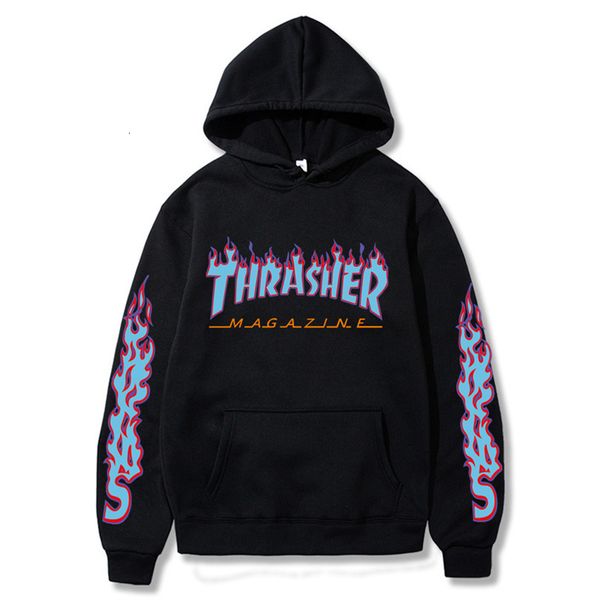 men's hoodies sweatshirts europe and america thrashs print hoodie men women street couples casual hip hop pullover sweatshirt 230823, Black
men's hoodies sweatshirts europe and america thrashs print hoodie men women street couples casual hip hop pullover sweatshirt 230823, Black