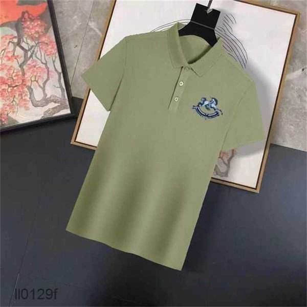 summer men's t-shirt fashion burbrerys designer polo shirt bur berrylapel short sleeve shirts business large for men size m--4xl 8vwt, White;black
summer men's t-shirt fashion burbrerys designer polo shirt bur berrylapel short sleeve shirts business large for men size m--4xl 8vwt, White;black