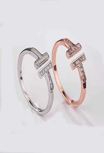 designer fashion love jewelry ring for ladies with double t opening diamond ring rose gold gift4332976, Silver
designer fashion love jewelry ring for ladies with double t opening diamond ring rose gold gift4332976, Silver