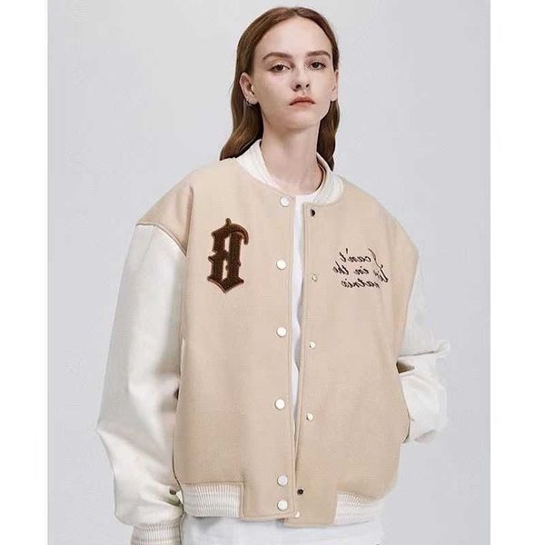 spring and autumn style fried street men and women's embroidered jackets for couples loose fitting baseball jackets versatile trendy ja, Black;brown
spring and autumn style fried street men and women's embroidered jackets for couples loose fitting baseball jackets versatile trendy ja, Black;brown