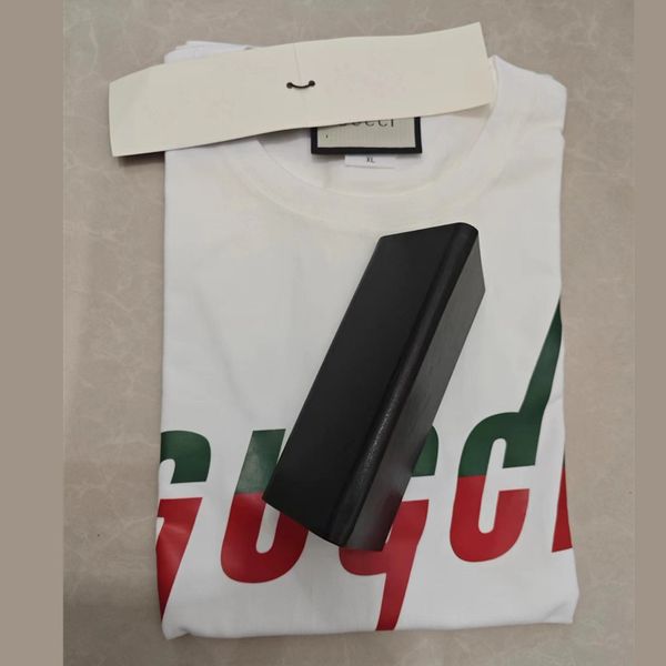 men's t-shirts designer cotton round neck printing summer high loose clothing, White;black
men's t-shirts designer cotton round neck printing summer high loose clothing, White;black