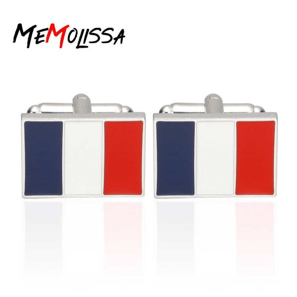cuff links memolissa display box ethnic men's french flag cufflinks red white blue stripes design label and wipe cloth g220525, Silver
cuff links memolissa display box ethnic men's french flag cufflinks red white blue stripes design label and wipe cloth g220525, Silver