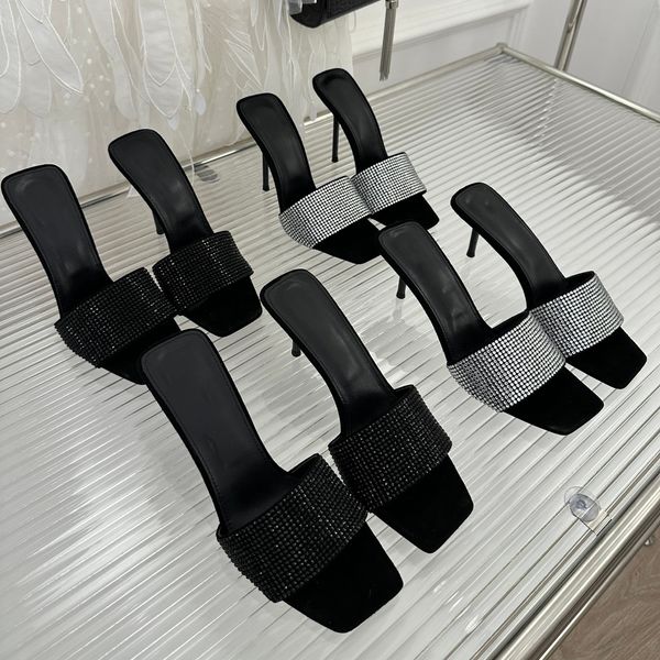 designer sandals high heel sandals women luxury women sandals diamond brand slippers slide leather skinny heel roman shoes square toe fashio, Black
designer sandals high heel sandals women luxury women sandals diamond brand slippers slide leather skinny heel roman shoes square toe fashio, Black