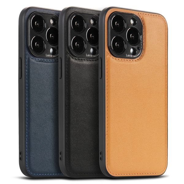 solid color pu leather shockproof phone case for iphone 14 12 11 pro max 13 pro max business metal camera protection slim cover
solid color pu leather shockproof phone case for iphone 14 12 11 pro max 13 pro max business metal camera protection slim cover