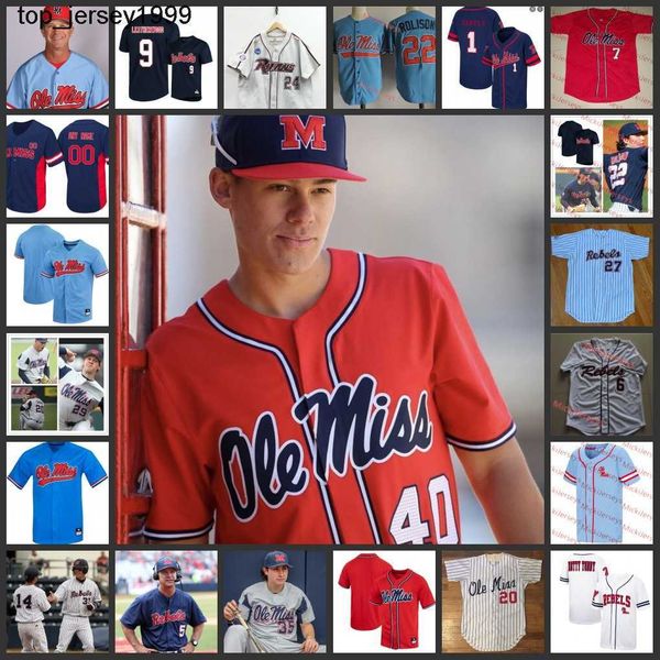2022 ncaa custom stitched ole miss rebels baseball jersey 8 justin bench 9 hayden leatherwood 12 kemp alderman 13 hayden dunhurst 14tim sima, Blue;black
2022 ncaa custom stitched ole miss rebels baseball jersey 8 justin bench 9 hayden leatherwood 12 kemp alderman 13 hayden dunhurst 14tim sima, Blue;black