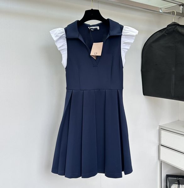 2023 designer dress robe simple and fashionable high elastic letter embroidered small flying sleeve a-line skirt women clothing, Black;gray
2023 designer dress robe simple and fashionable high elastic letter embroidered small flying sleeve a-line skirt women clothing, Black;gray