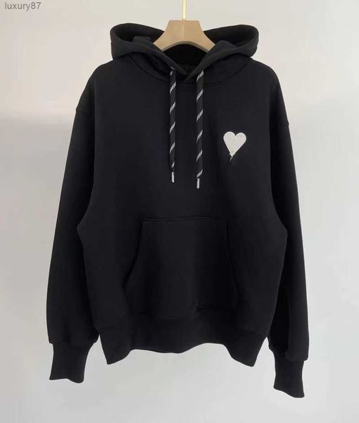 amis paris same color embroidery love loose hooded pullover sweater men's and women's cotton asian size de07, Black
amis paris same color embroidery love loose hooded pullover sweater men's and women's cotton asian size de07, Black