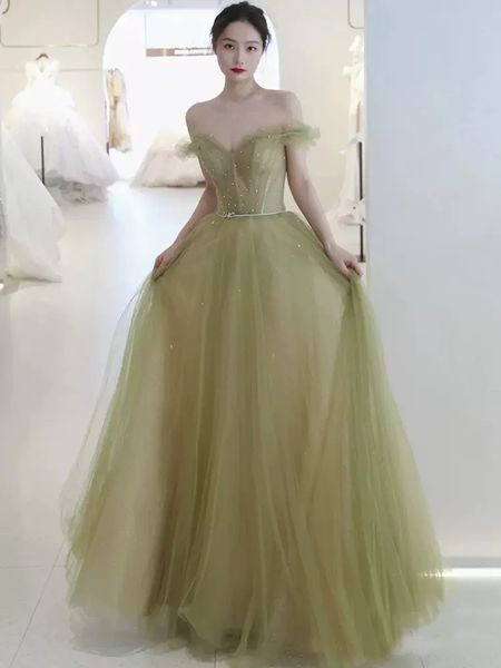 sage evening dresses long prom gowns off the shoulder lace-up with zipper back floor length party dresses, Black;red
sage evening dresses long prom gowns off the shoulder lace-up with zipper back floor length party dresses, Black;red
