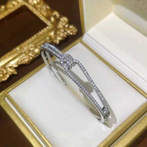 tiktok same exquisite micro set zircon knotted open bracelet fashion versatile temperament goddess heavy industry women's bracelet, Golden;silver
tiktok same exquisite micro set zircon knotted open bracelet fashion versatile temperament goddess heavy industry women's bracelet, Golden;silver