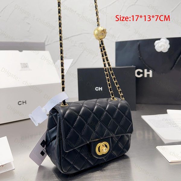 Designer Chain Bag CF Classic Shoulder Bags Fashion Versatile Crossbody Bag Little Golden Ball Design Daily Out Essential Exquisite Durable, White
Designer Chain Bag CF Classic Shoulder Bags Fashion Versatile Crossbody Bag Little Golden Ball Design Daily Out Essential Exquisite Durable, White