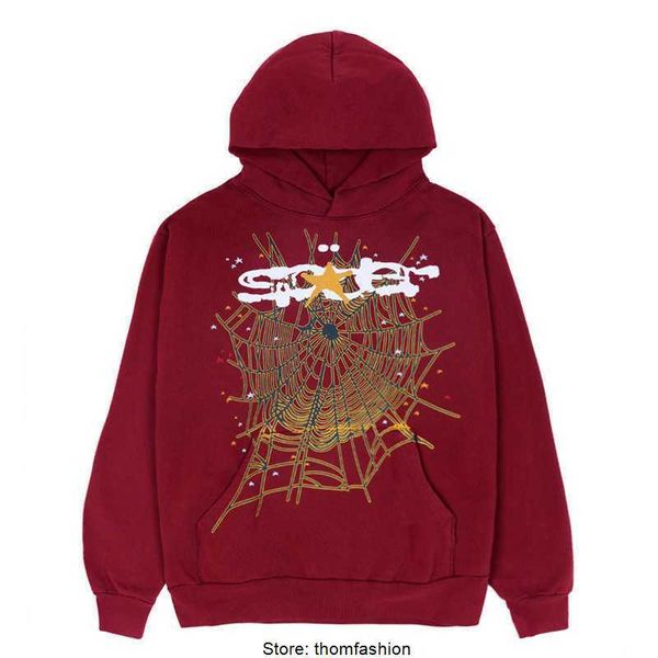 23fw red sp5der 555555 pullover men women young thug oversized spiderweb hoodies, Black
23fw red sp5der 555555 pullover men women young thug oversized spiderweb hoodies, Black