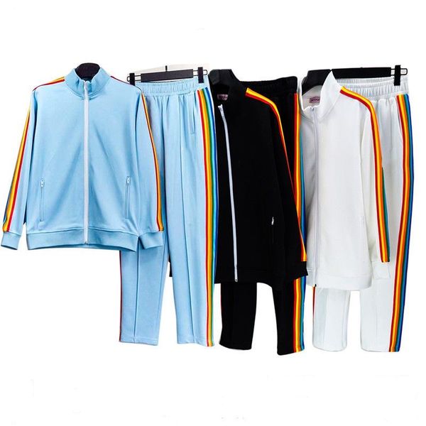 2023 mens womens designer tracksuits sportswear sweatshirt suit zip jacket stripe side ribbon retro casual suits in autumn and winter, Gray
2023 mens womens designer tracksuits sportswear sweatshirt suit zip jacket stripe side ribbon retro casual suits in autumn and winter, Gray
