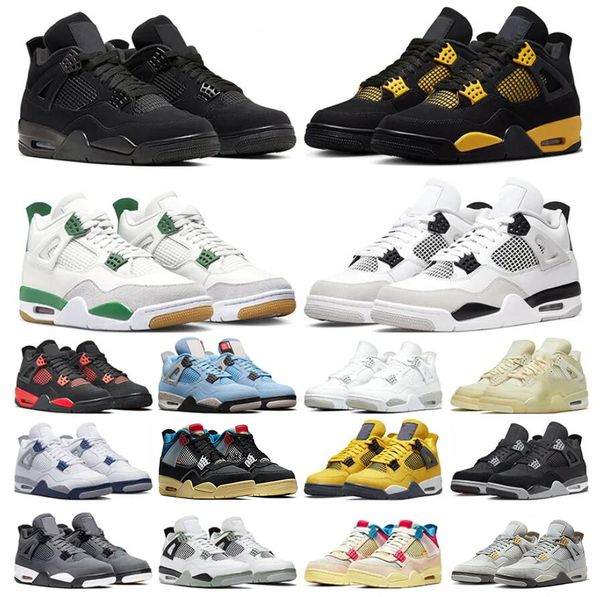 men women basketball shoes 4 4s pine green university blue fire red thunder kaws military black cat cactus jack bred sail white oreo midnigh
men women basketball shoes 4 4s pine green university blue fire red thunder kaws military black cat cactus jack bred sail white oreo midnigh