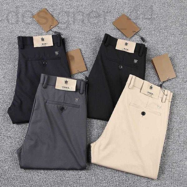 men's pants designer british business pants mens straight solid color slacks spring summer thin section zipper access control trousers, Black
men's pants designer british business pants mens straight solid color slacks spring summer thin section zipper access control trousers, Black