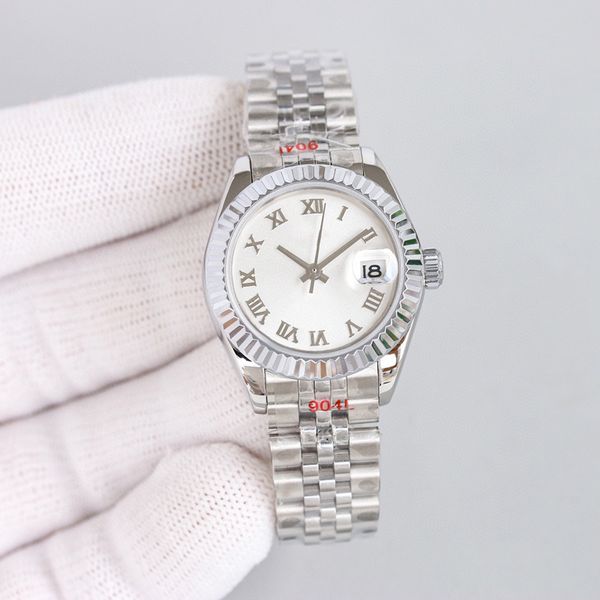 women watch 28mm automatic mechanical movement watch fashion waterproof business designer watches montre luxe, Slivery;brown
women watch 28mm automatic mechanical movement watch fashion waterproof business designer watches montre luxe, Slivery;brown