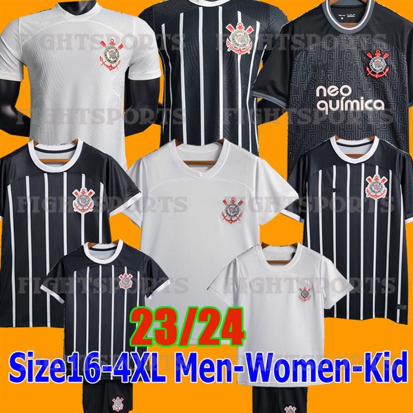 23 24 new season corinthians soccer jerseys mens & kids kit special black edition jerseys corinthians jerseys tee, Black;yellow
23 24 new season corinthians soccer jerseys mens & kids kit special black edition jerseys corinthians jerseys tee, Black;yellow