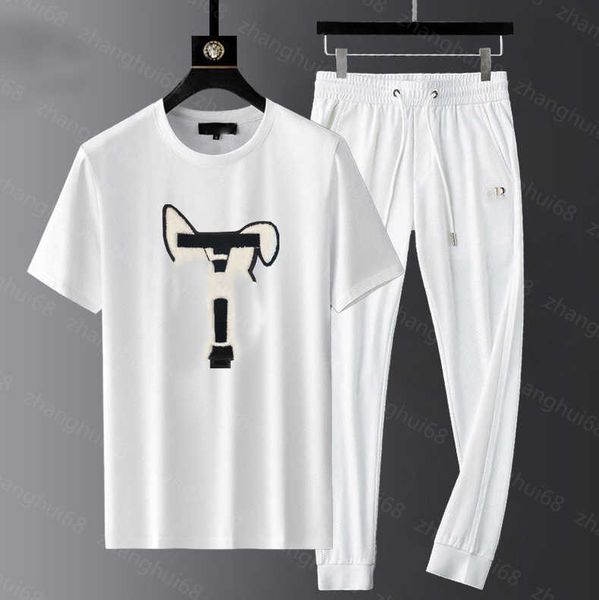 23ss mens designer tracksuit mens tracksuit round neck pure cotton letter b towel embroidery short sleeve t-shirt solid color elastic waist, Gray
23ss mens designer tracksuit mens tracksuit round neck pure cotton letter b towel embroidery short sleeve t-shirt solid color elastic waist, Gray