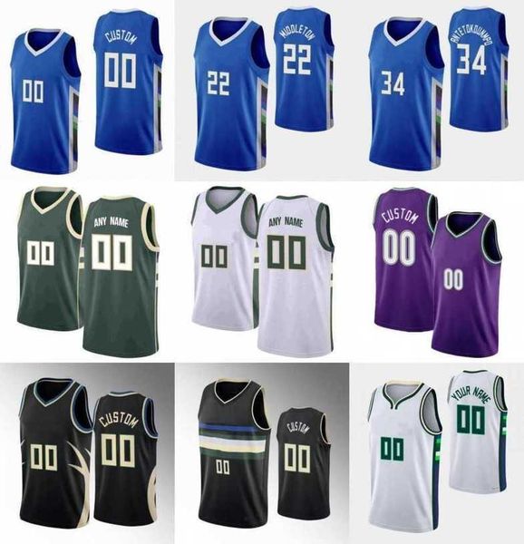 Custom 6 Patch New Season City Basketball Jerseys 34 Giannis 22 Khris Antetokounmpo Middleton 0 MarJon Beauchamp 21 Jrue 11 Brook Holiday Lopez 12 Grayson, As
Custom 6 Patch New Season City Basketball Jerseys 34 Giannis 22 Khris Antetokounmpo Middleton 0 MarJon Beauchamp 21 Jrue 11 Brook Holiday Lopez 12 Grayson, As
