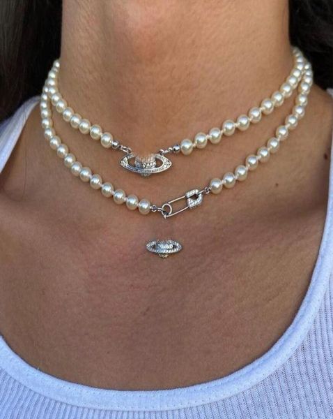 luxury designer short pearl rhinestone orbit necklace clavicle chain baroque pearl choker necklaces for women jewelry gift7664366, Silver
luxury designer short pearl rhinestone orbit necklace clavicle chain baroque pearl choker necklaces for women jewelry gift7664366, Silver