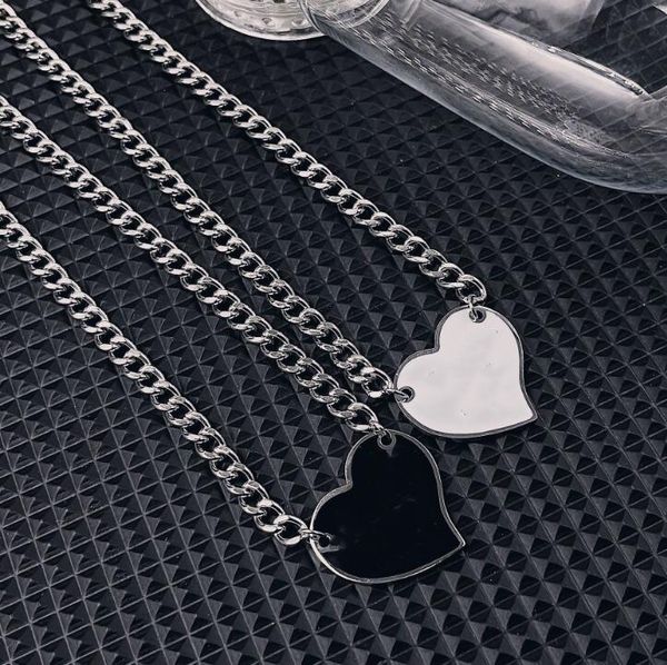 4style black white triangle letter designer necklace luxury brand designer statement jewelry titanium steel pendant necklaces chain men wome, Silver
4style black white triangle letter designer necklace luxury brand designer statement jewelry titanium steel pendant necklaces chain men wome, Silver