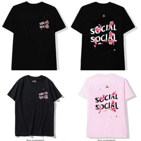 summer assc men's t shirt anti social club trend flower butterfly loose print short-sleeved men and women couples t-shirt motion curren, White;black
summer assc men's t shirt anti social club trend flower butterfly loose print short-sleeved men and women couples t-shirt motion curren, White;black
