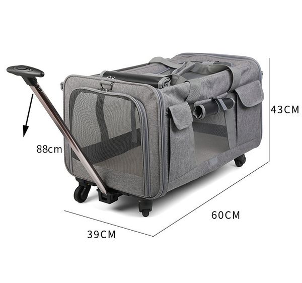 fashion travel suitcase luggage luxurys men women trunk bag spinner duffel bags 55cm pet trolley case detachable universal wheel breathable
fashion travel suitcase luggage luxurys men women trunk bag spinner duffel bags 55cm pet trolley case detachable universal wheel breathable