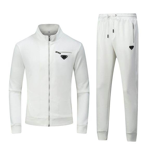 sportswear men's fashion brand triangle logo jacket tracksuits set spring and autumn casual hoodie + pants men suit sports two-piece di, Gray
sportswear men's fashion brand triangle logo jacket tracksuits set spring and autumn casual hoodie + pants men suit sports two-piece di, Gray