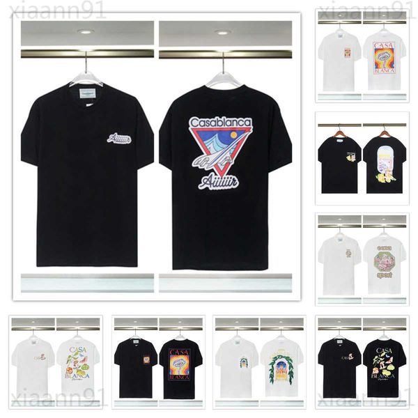 designer fashion luxury classic casablanc tshirt alphabet printing mens and woman couple pure cotton oversized t-shirt summer new style star, White;black
designer fashion luxury classic casablanc tshirt alphabet printing mens and woman couple pure cotton oversized t-shirt summer new style star, White;black