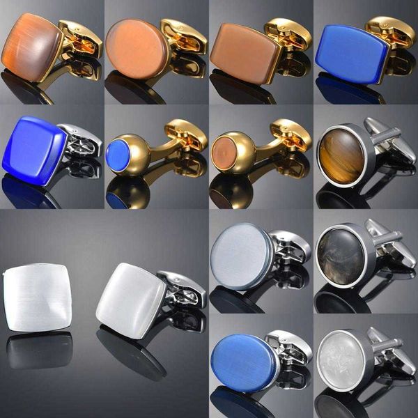 cuff links jewelry shirt brand black/brown/blue/grey cufflinks luxury wedding men's guests g220525, Silver
cuff links jewelry shirt brand black/brown/blue/grey cufflinks luxury wedding men's guests g220525, Silver