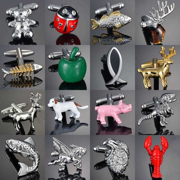 cuff links animal for wedding party fashion simple men's sleeve cufflinks g220525, Silver
cuff links animal for wedding party fashion simple men's sleeve cufflinks g220525, Silver