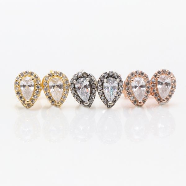 new shining tears stud earring for doreilles 925 sterling silver gold / rose gold plated tear drop earrings women christmas gifts, Golden;silver
new shining tears stud earring for doreilles 925 sterling silver gold / rose gold plated tear drop earrings women christmas gifts, Golden;silver
