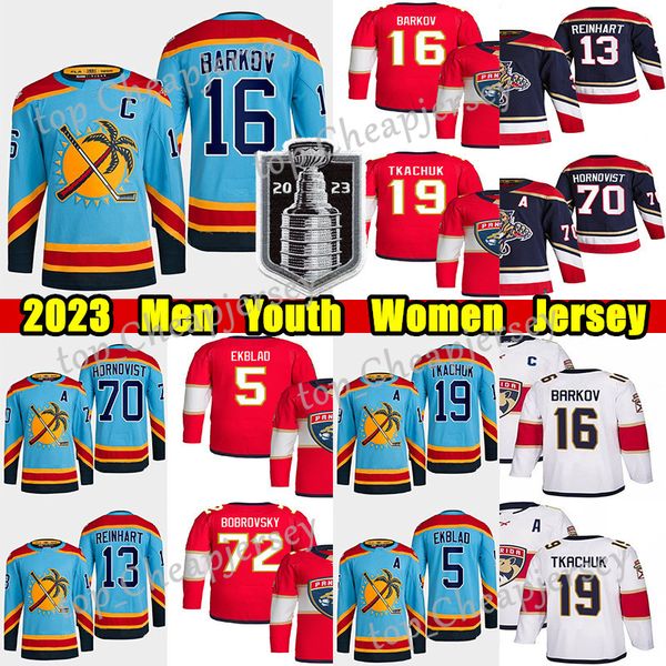 #16 aleksander barkov reverse retro hockey jersey #19 matthew tkachuk sergei bobrovsky sam reinhart radko gudas brandon montour 2023 stanley, Black;red
#16 aleksander barkov reverse retro hockey jersey #19 matthew tkachuk sergei bobrovsky sam reinhart radko gudas brandon montour 2023 stanley, Black;red