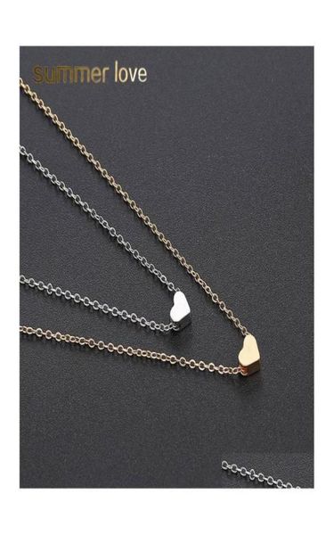 pendant necklaces classic clavicle chain necklace small love heart for women girl gold sier choker party wedding jewelry drop deli3542118, Silver
pendant necklaces classic clavicle chain necklace small love heart for women girl gold sier choker party wedding jewelry drop deli3542118, Silver