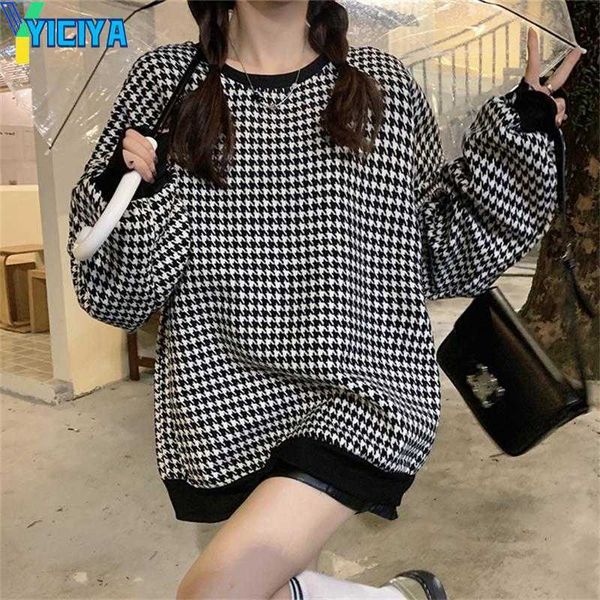 yiciya women's hoodies fashion plaid sweatshirt autumn and winter fleece thickened pullover street casual loose long sleeve hoodie, Black
yiciya women's hoodies fashion plaid sweatshirt autumn and winter fleece thickened pullover street casual loose long sleeve hoodie, Black