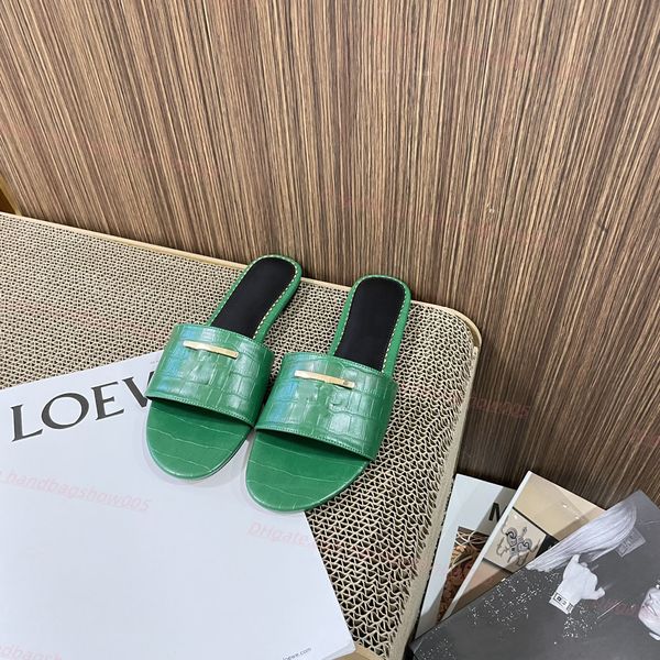 luxury designer stamped embossed leather slippers women slides flat flip flops summer fashion beach sandals crocodile patterned leather slid, Black
luxury designer stamped embossed leather slippers women slides flat flip flops summer fashion beach sandals crocodile patterned leather slid, Black