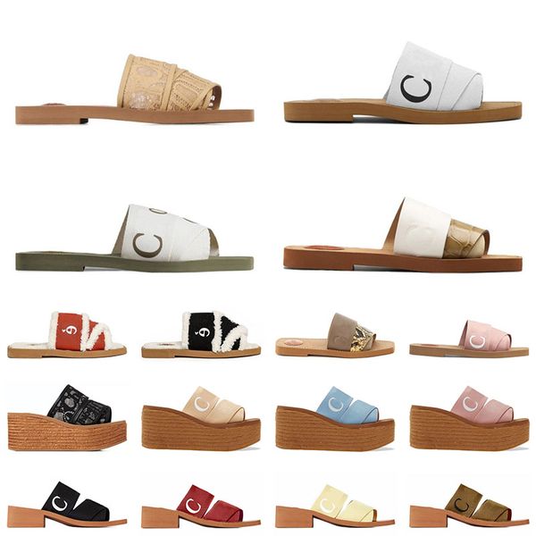 2023 luxury designer womens canvas slippers lace lettering flat slippers pink gold light gray yellow platforms activity slippers woody sanda, Black
2023 luxury designer womens canvas slippers lace lettering flat slippers pink gold light gray yellow platforms activity slippers woody sanda, Black