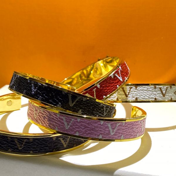 stainless stee bracelets women bangle designer letter jewelry 18k gold plated l wedding lovers gift bangles wholesale classic fashion style, Black
stainless stee bracelets women bangle designer letter jewelry 18k gold plated l wedding lovers gift bangles wholesale classic fashion style, Black