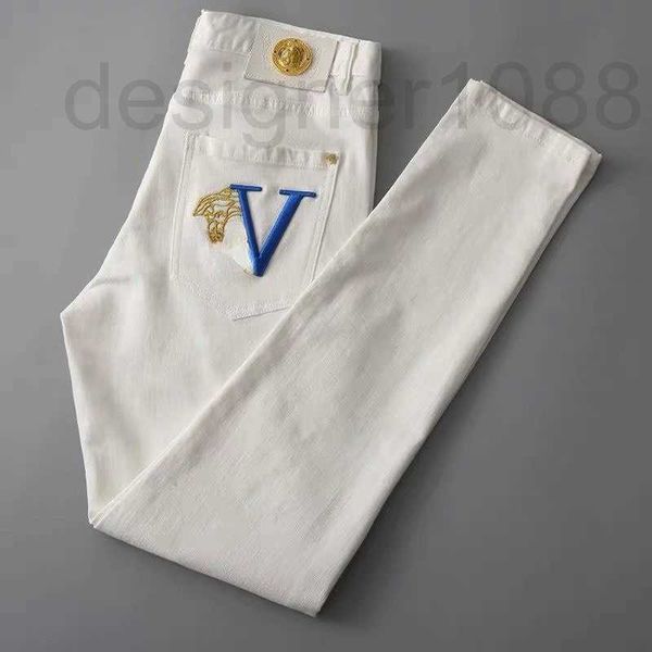 designer mens jeans medusa embroidered casual straight leg pants water wash zipper access control sports plus size trousers 5w1k, Blue
designer mens jeans medusa embroidered casual straight leg pants water wash zipper access control sports plus size trousers 5w1k, Blue