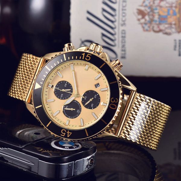 luxury men's watches r datejust 43mm six hands quartz watches waterproof sport luminous montre luxe watches, Slivery;brown
luxury men's watches r datejust 43mm six hands quartz watches waterproof sport luminous montre luxe watches, Slivery;brown