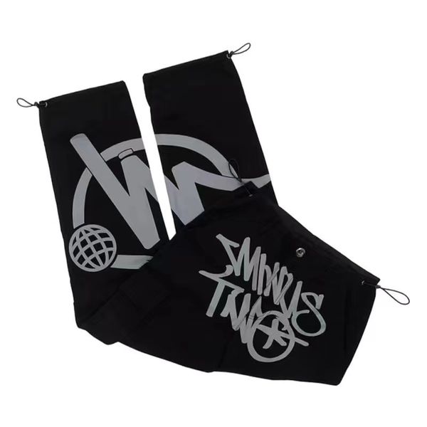 2023 men's pants minus two cargos casual loose straight wide leg trouser streetwear y2k retro high street trend punk rock joggers mt2z, Black
2023 men's pants minus two cargos casual loose straight wide leg trouser streetwear y2k retro high street trend punk rock joggers mt2z, Black