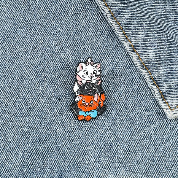 cats friends together brooch cute anime movies games hard enamel pins collect cartoon brooch backpack hat bag collar lapel badges, Blue
cats friends together brooch cute anime movies games hard enamel pins collect cartoon brooch backpack hat bag collar lapel badges, Blue