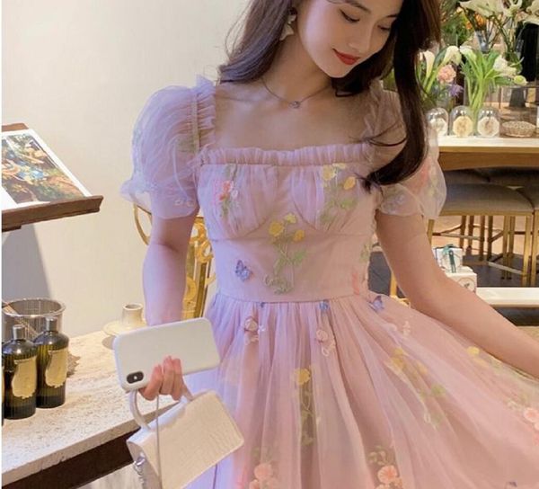 casual dresses floral vintage elegant dress women korean eveningparty midi dresses ladiessummer, Black;gray
casual dresses floral vintage elegant dress women korean eveningparty midi dresses ladiessummer, Black;gray