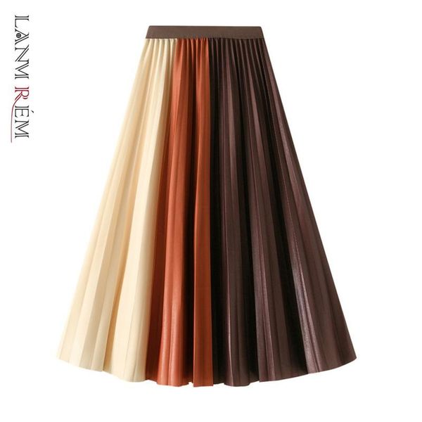 capris lanmrem women's spring 2023 new color block pleated long skirt elastic waist temperament big fold fashion skirts 2c642, Black;white
capris lanmrem women's spring 2023 new color block pleated long skirt elastic waist temperament big fold fashion skirts 2c642, Black;white