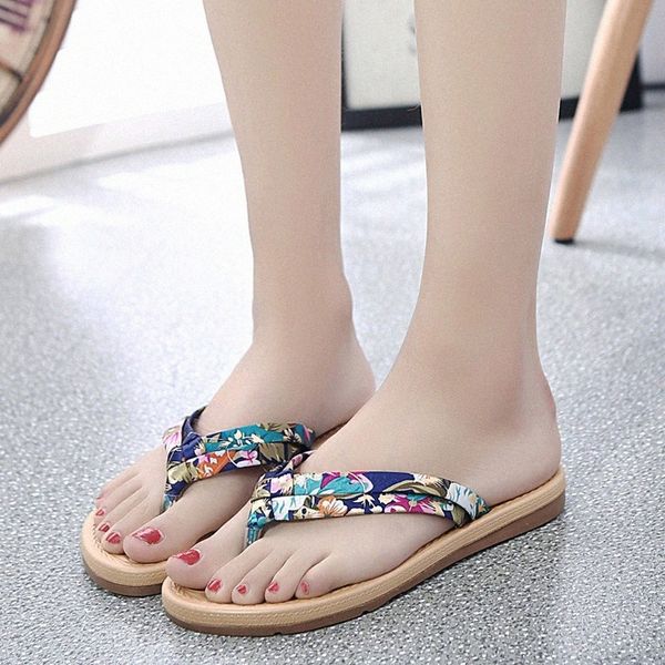 

summer slippers women fashion casual flat flip flops sandals loafers bohemia shoe zapatillas tongs femme slipper ete women womens shoemdi3#, Black